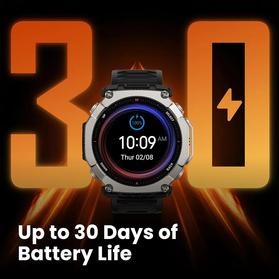 Amazfit T-Rex Ultra 2 Smartwatch Black – view 4