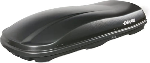 Farad Marlin 680L Roof Box – Black, Double-Side Opening, TÜV-GS Approved, 3-Point Central Locking