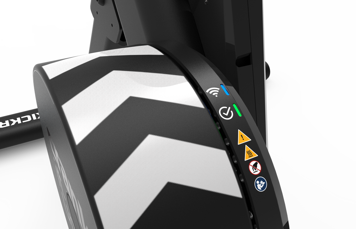 Wahoo KICKR CORE 2 With Zwift Cog & Click Smart Trainer, Orange Cog 3rd generation