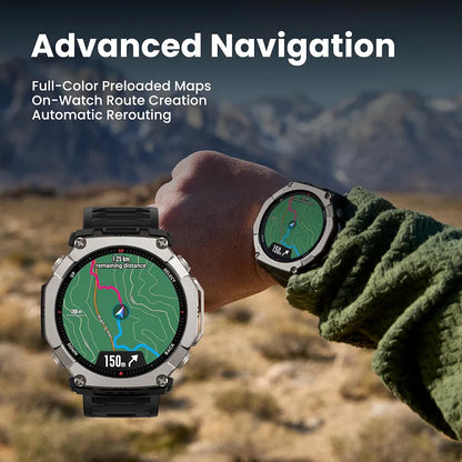 Amazfit T-Rex Ultra 2 Smartwatch Black – view 3