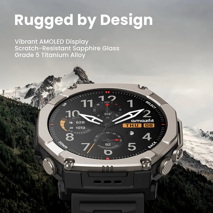 Amazfit T-Rex Ultra 2 Smartwatch Black – view 2