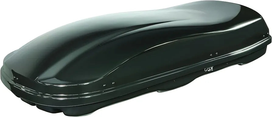 Farad Marlin 680L Roof Box – Black Metallic, Double-Side Opening, TÜV-GS Approved, 3-Point Central Locking